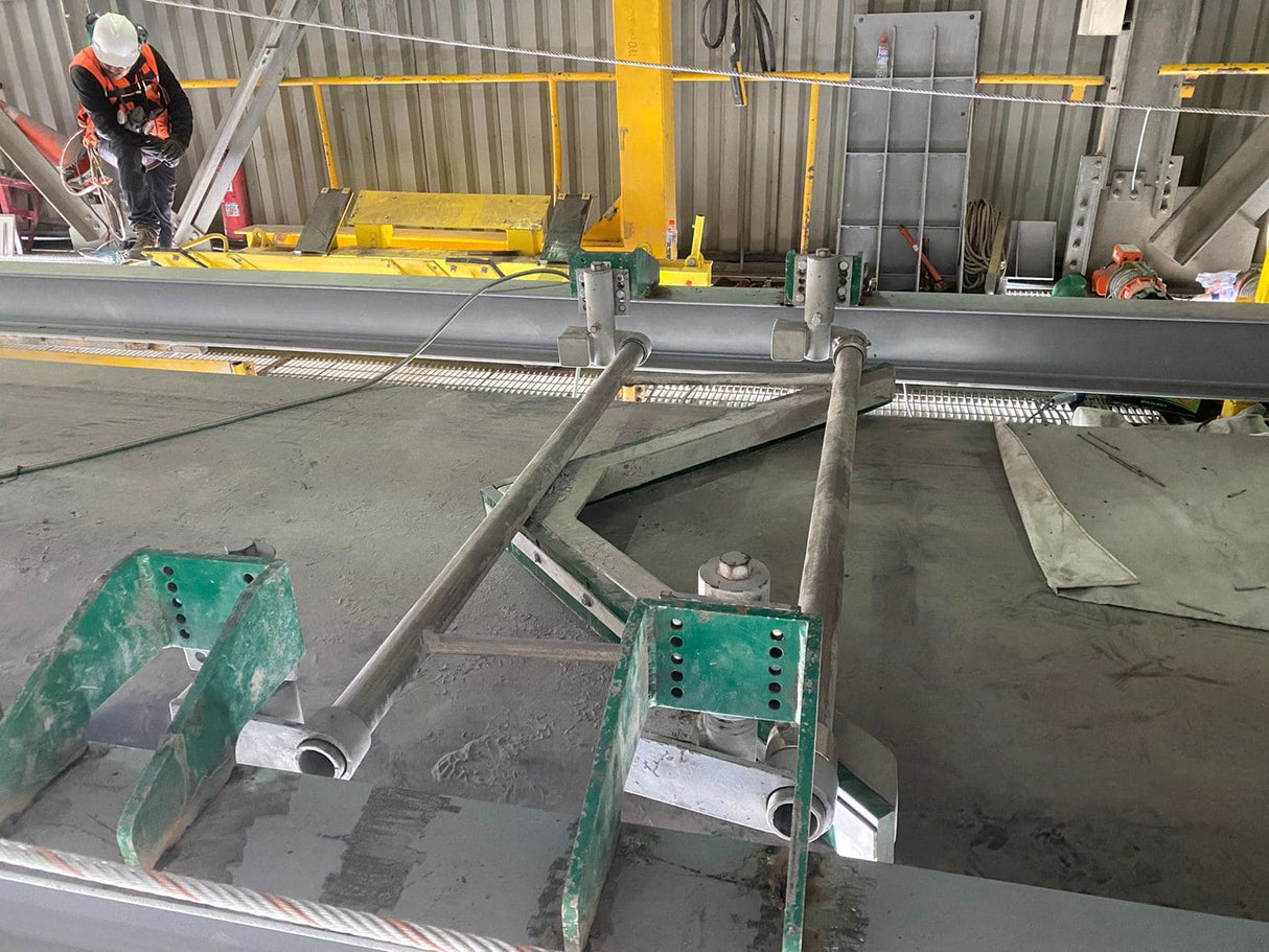 Raspador de retorno V-Plow