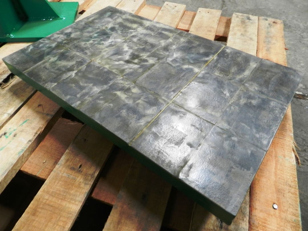Placa de desgaste de carburo de silicio